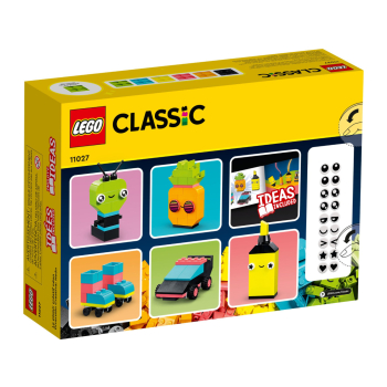 LEGO(R) CLASSIC 11027 Kreatywna zabawa neonowymi k